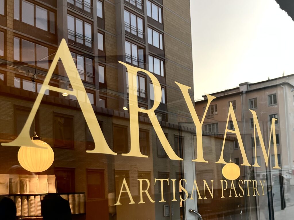 Image shows stockholm dessert place Aryam gelato
