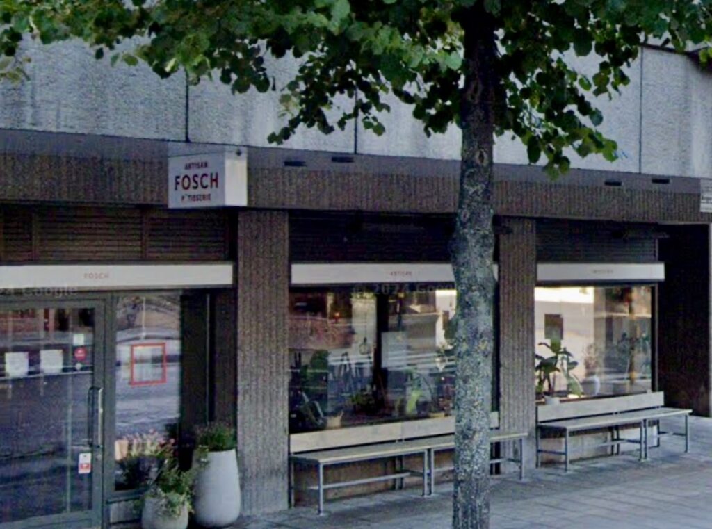 image shows fosch bakery and cafe in Stockholm