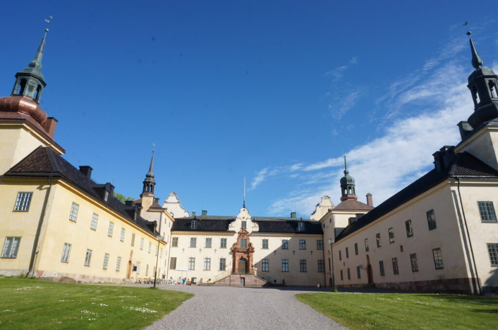 image shows Tyreso Castle just a short trip south of Stockholm