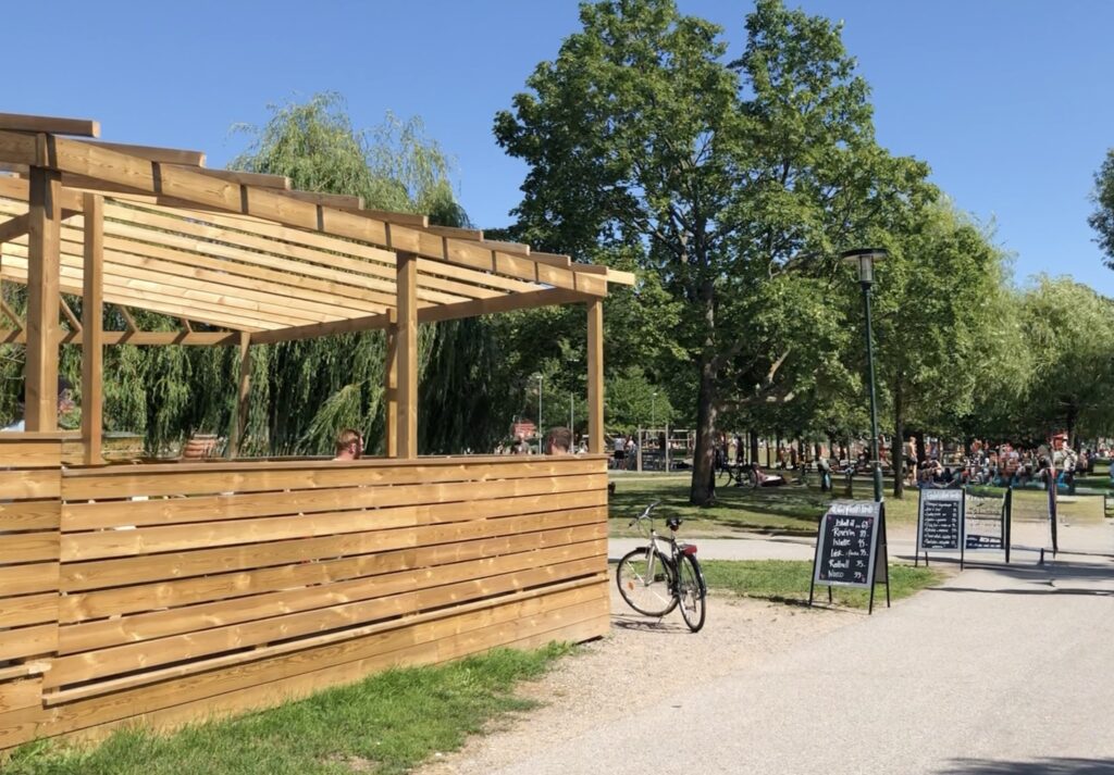 image shows lyckan in tanto lunden in stockholm